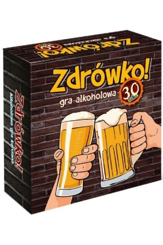 Gra alkoholowa imprezowa urodziny Zdrówko 30 latka